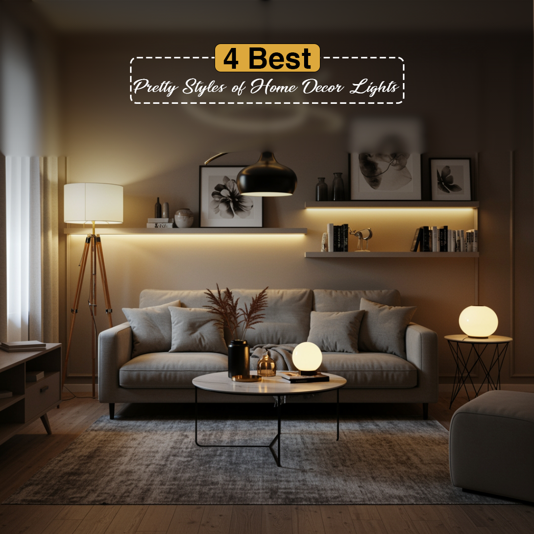Decorative Lights: Buy 4 Pretty Styles of Home Decor Lights Online