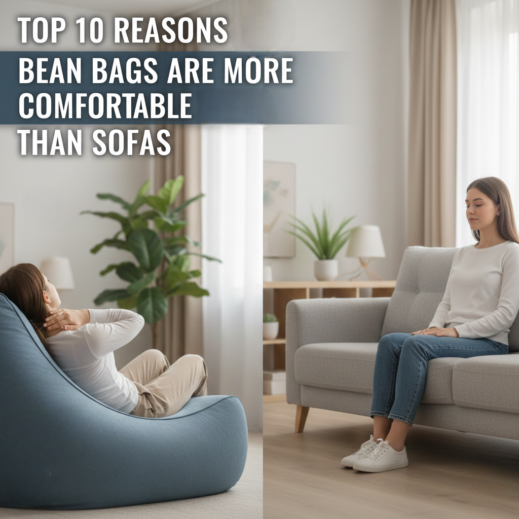 10 Reasons Bean Bags Are More Comfortable Than Sofas