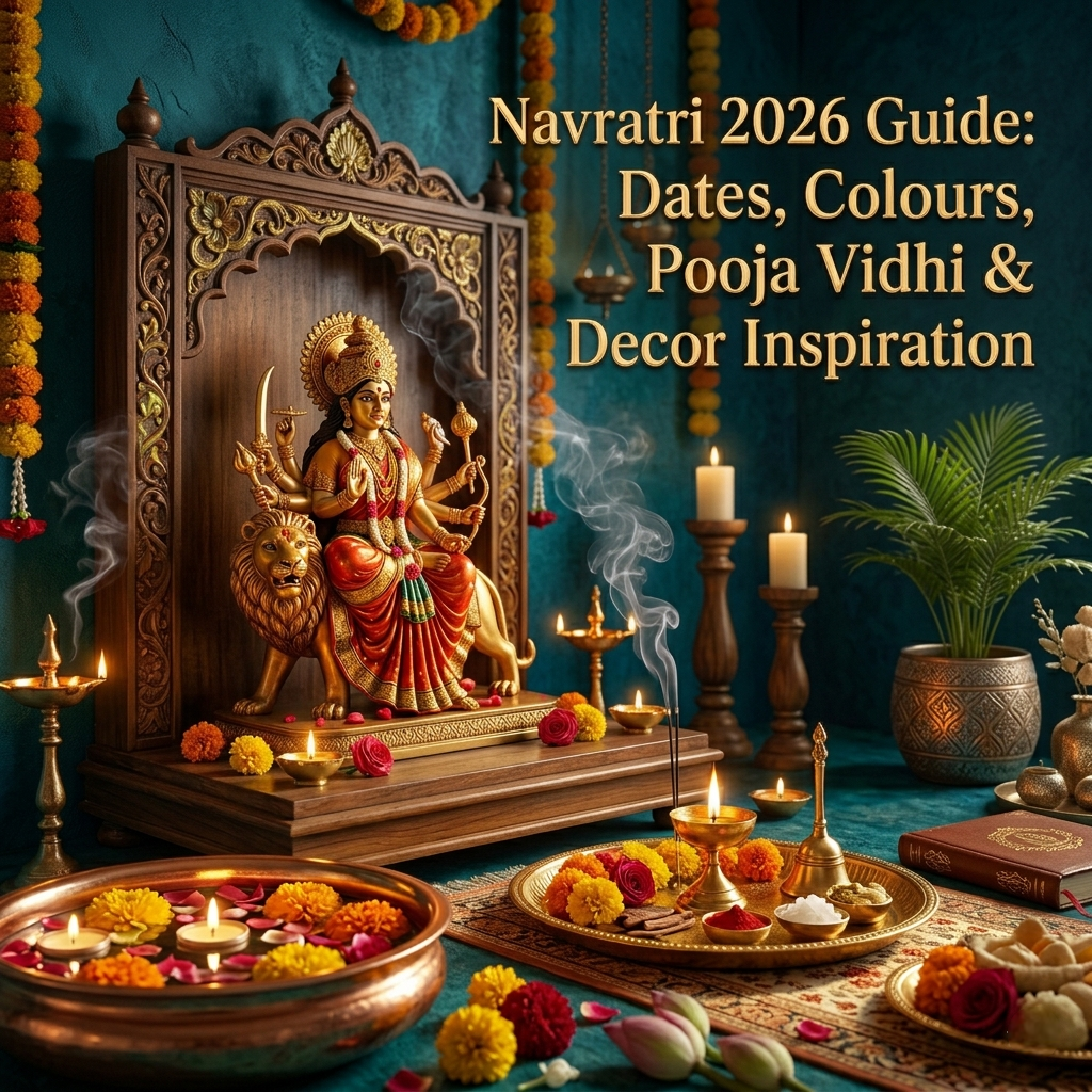 Navratri 2026 Guide Dates, Colours, Pooja Vidhi & Decor Inspiration