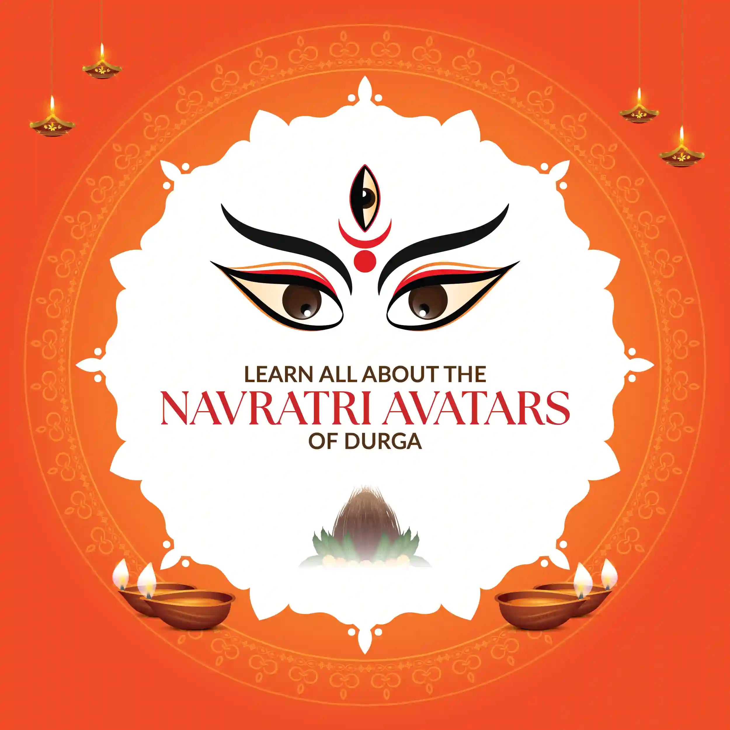 Navratri Avatars of Durga | ThreadVibe Living