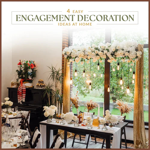 4 Easy Engagement Decoration Ideas At Home