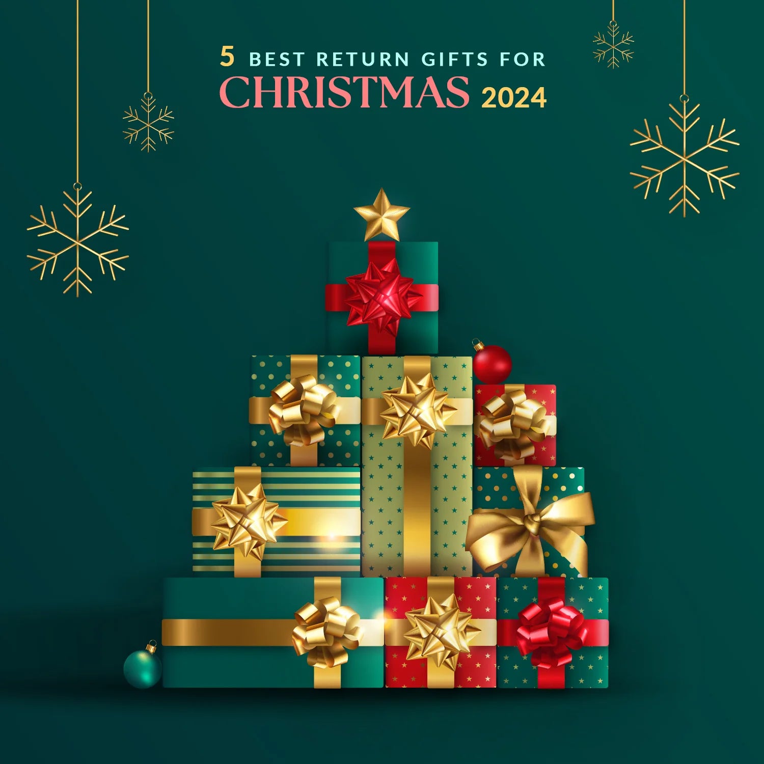 5 Best Return Gifts For Christmas 2024