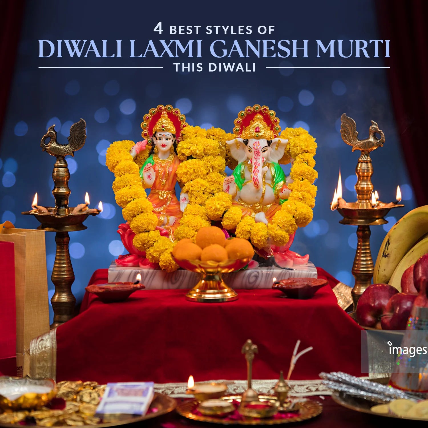 4 Best Styles of Diwali Laxmi Ganesh Murti this Diwali