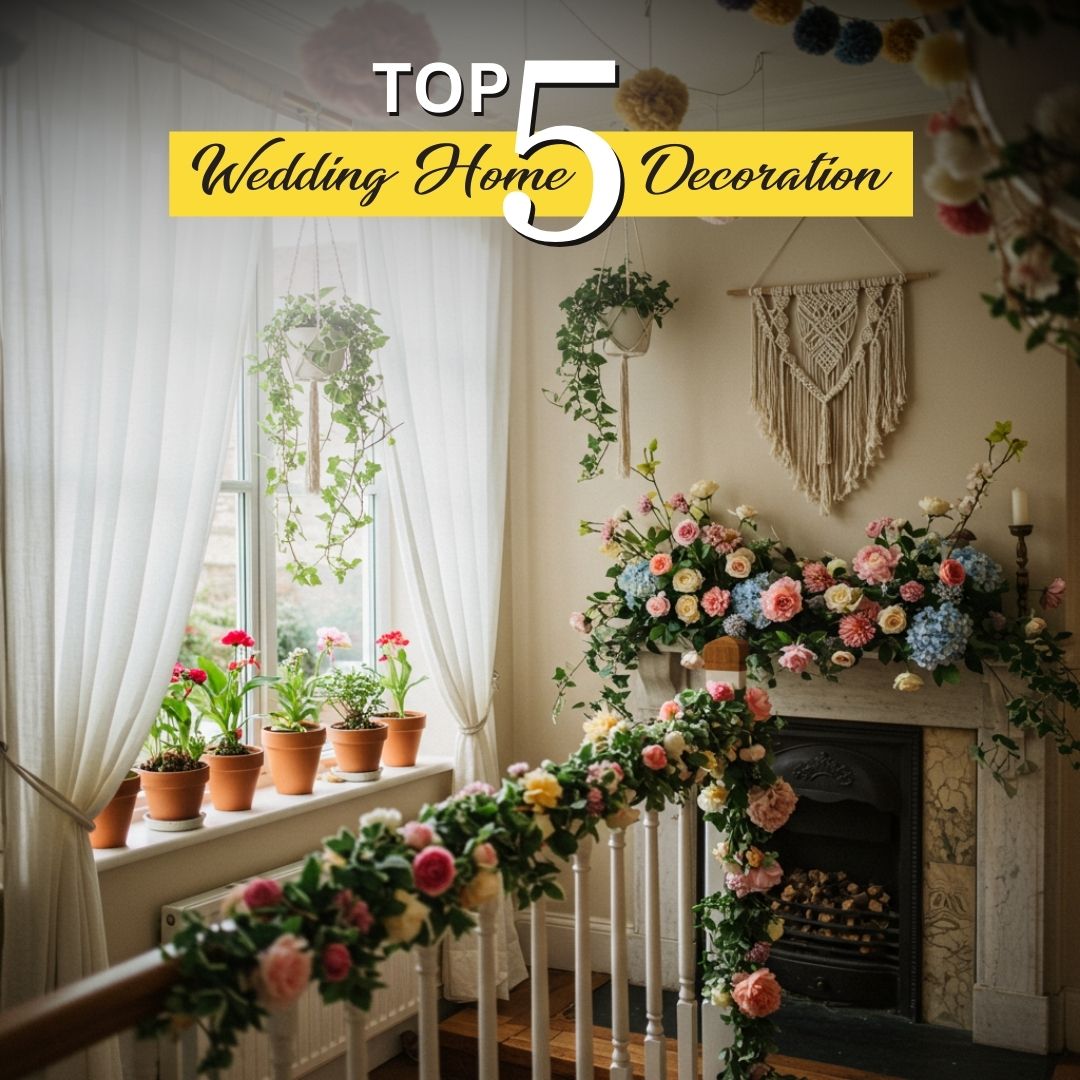 The Wedding Bonanza: Top 5 Wedding Home Decoration