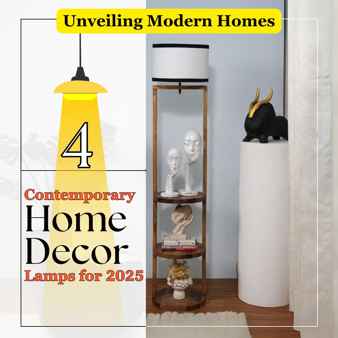Unveiling Modern Homes: 4 Contemporary Home Decor Lamps for 2025