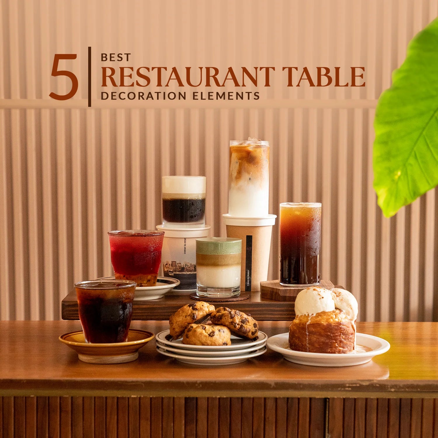 8 Best Restaurant Table Decoration Elements