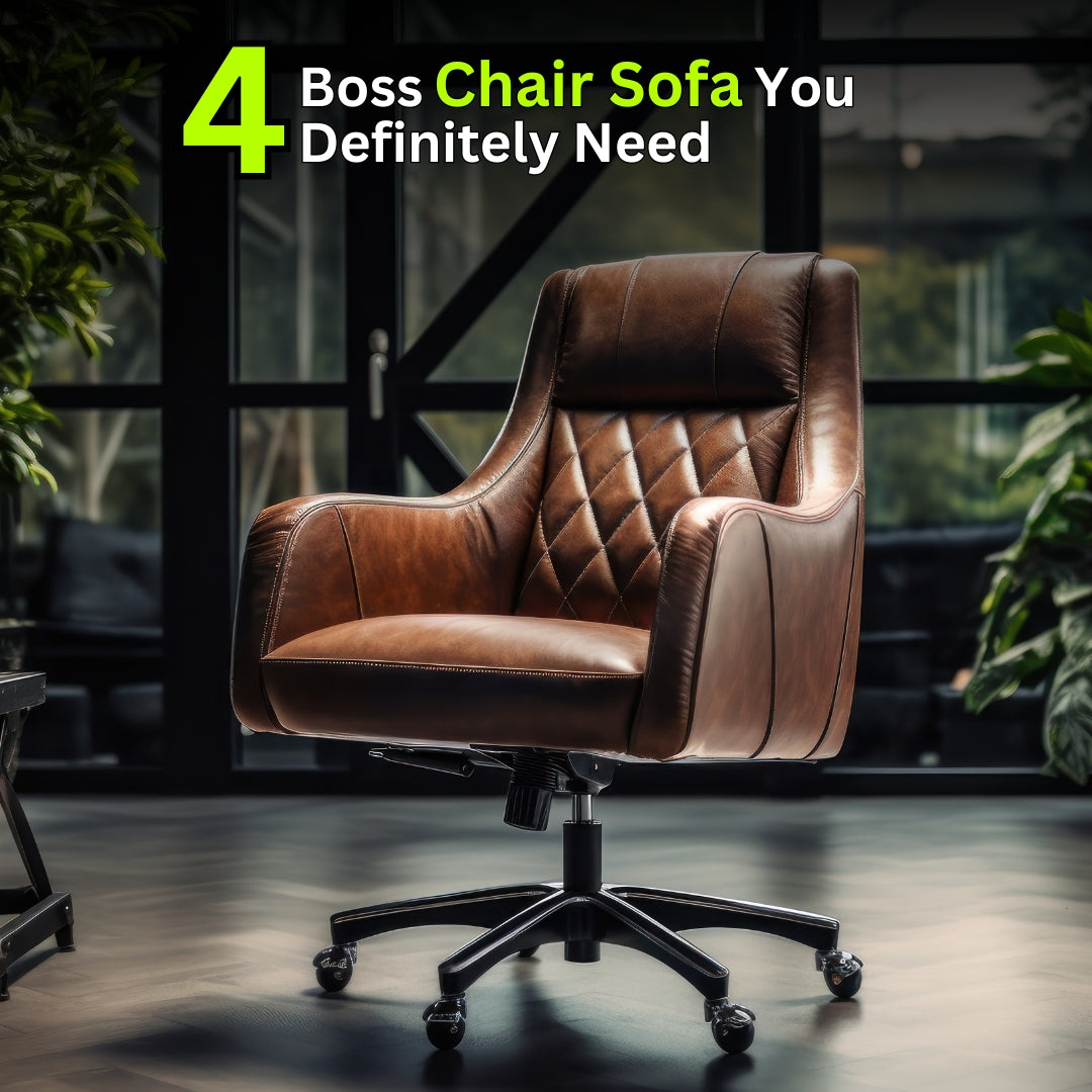Boss Chair Sofa | ThreadVibe Living