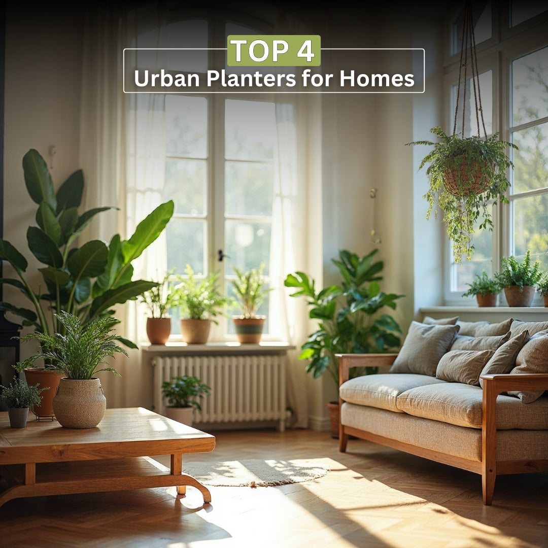 Top 4 Urban Planters for Homes this Summer