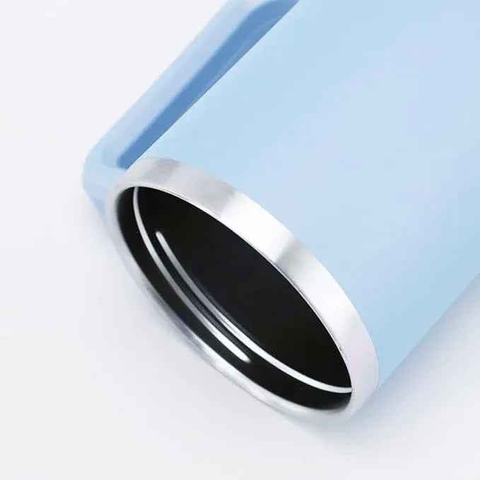 Premium Insulated Tumbler with Handle in Sky Blue