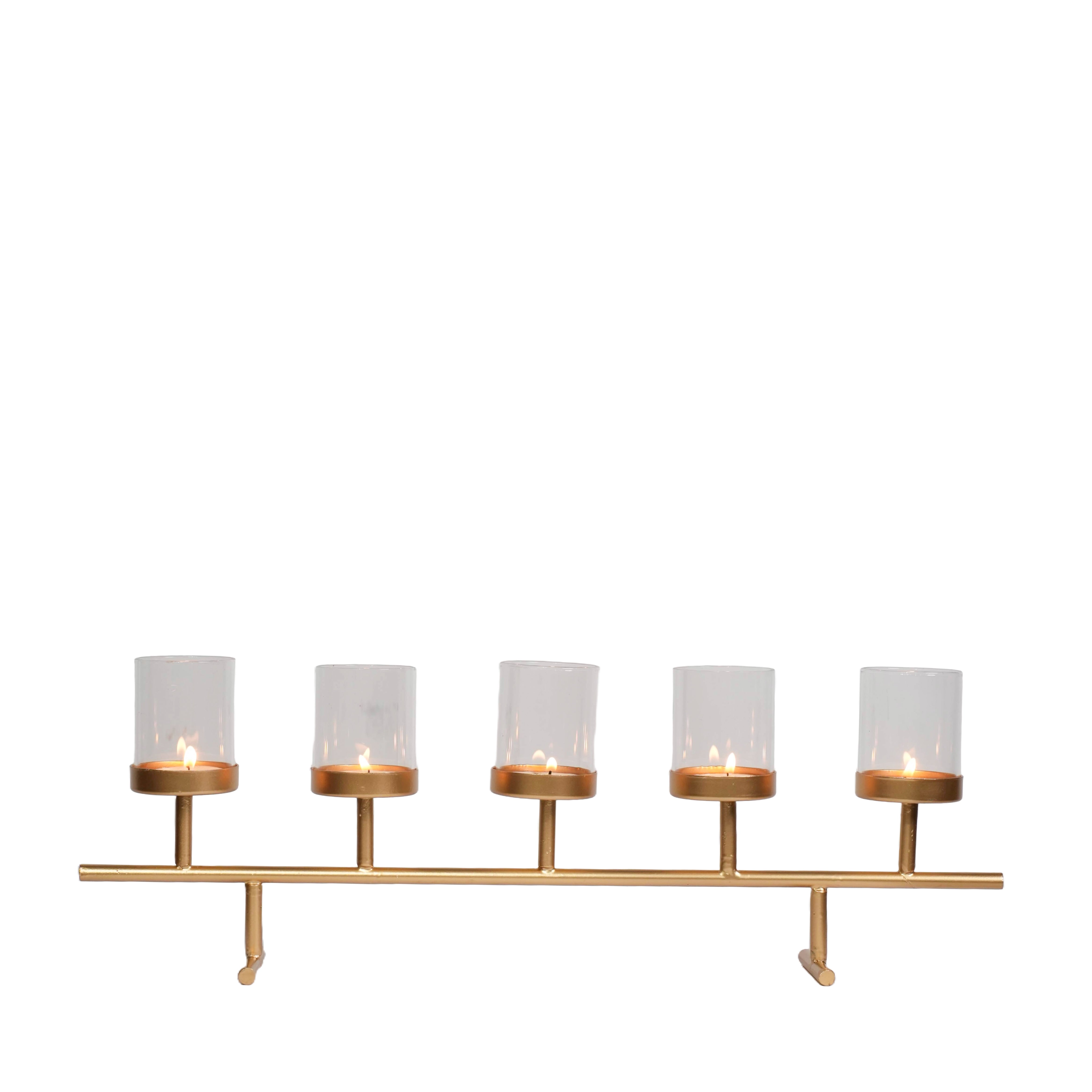 Gold Votive Candle Holder