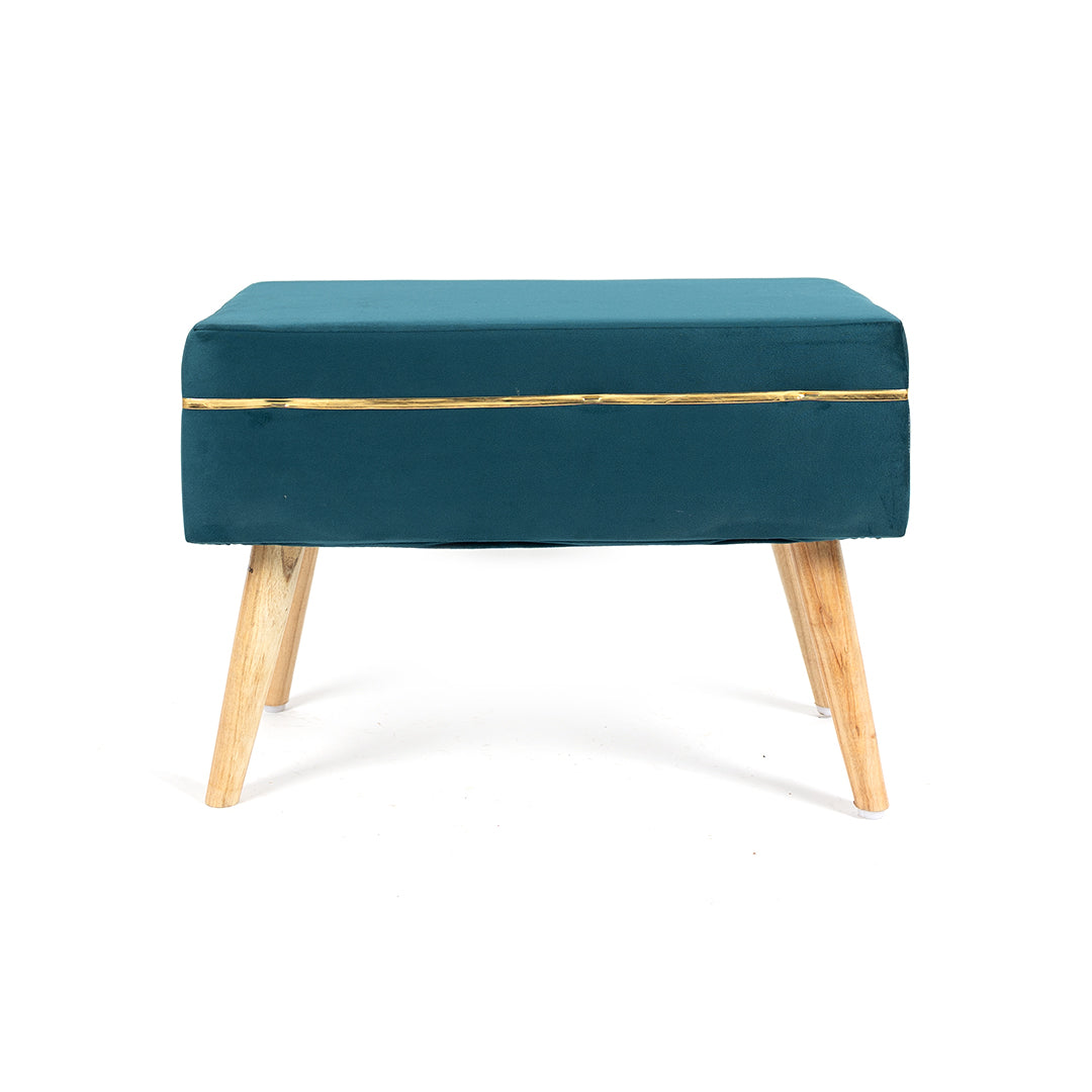 Oval Bench In Powder Blue - Combo Of 2