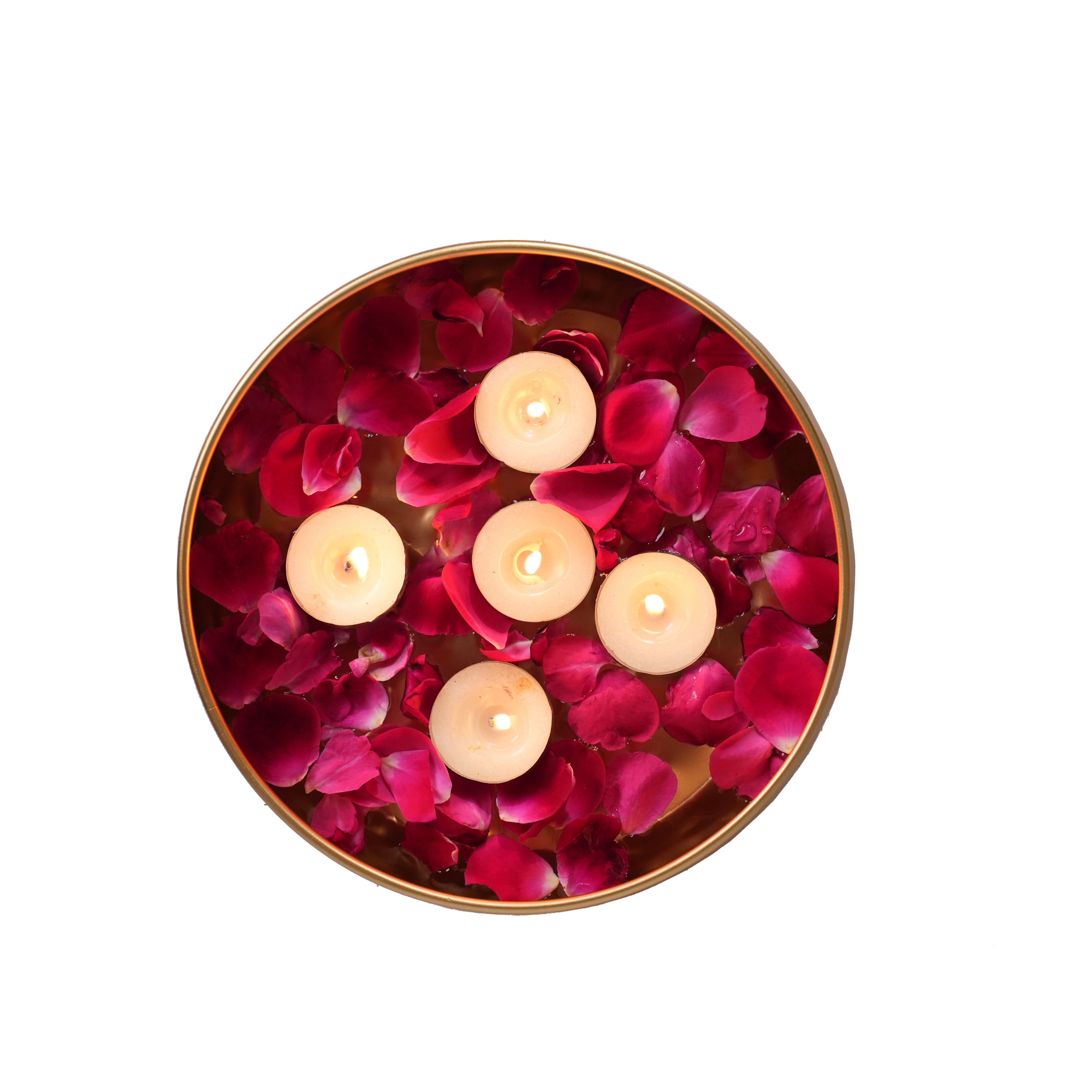 Decorative Hammered Metal Urli Bowl