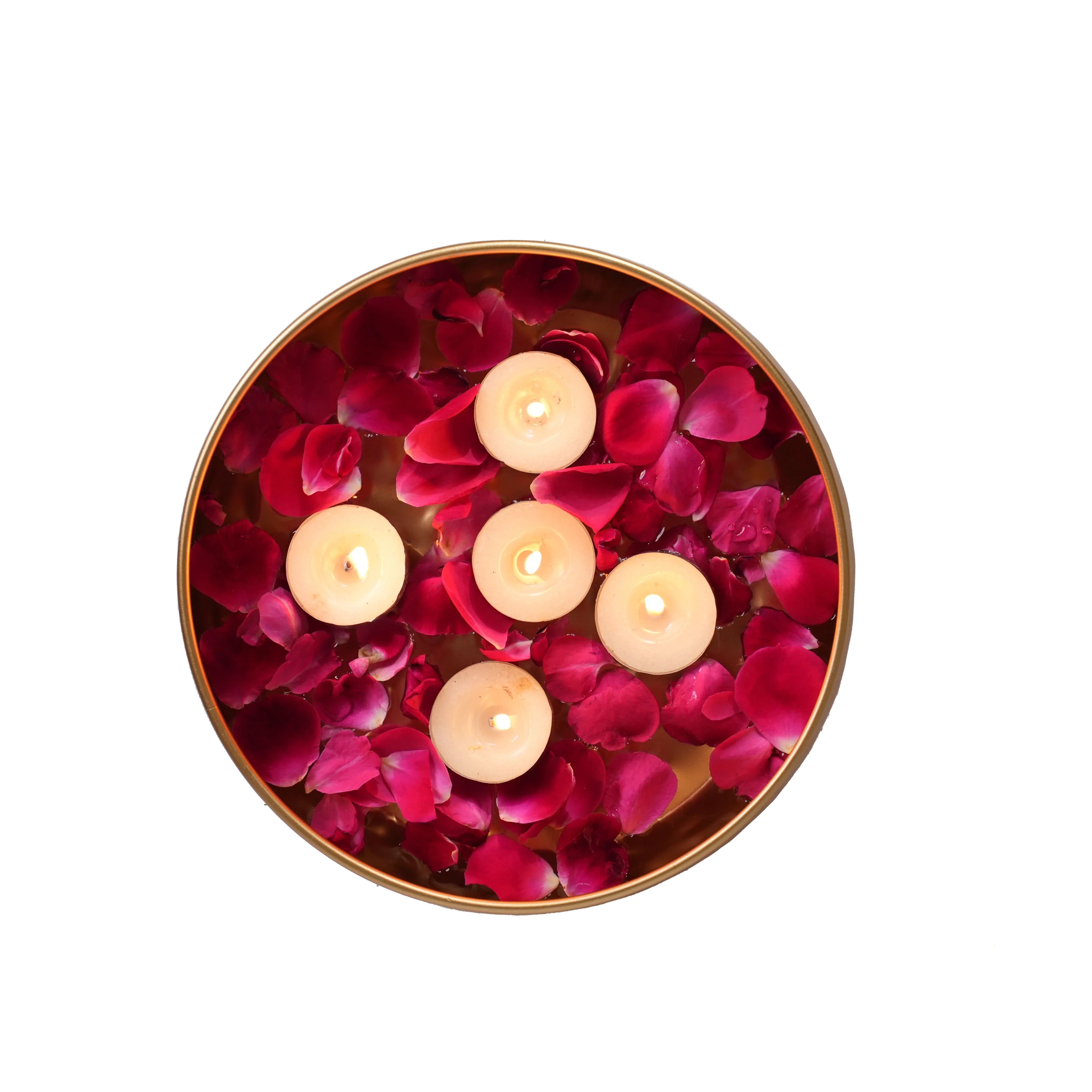 Decorative Hammered Metal Urli Bowl