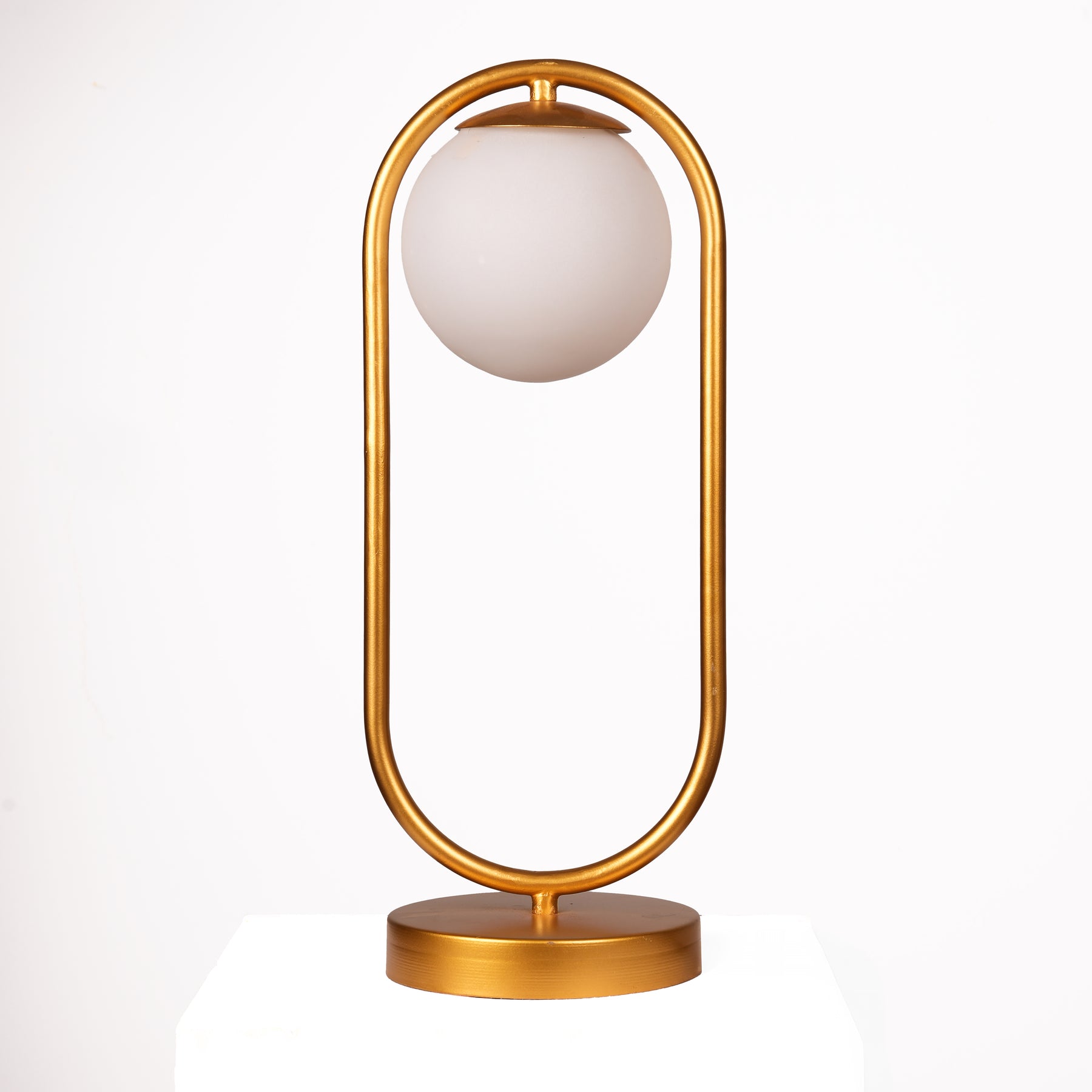 Bedside Table Lamp in Brass