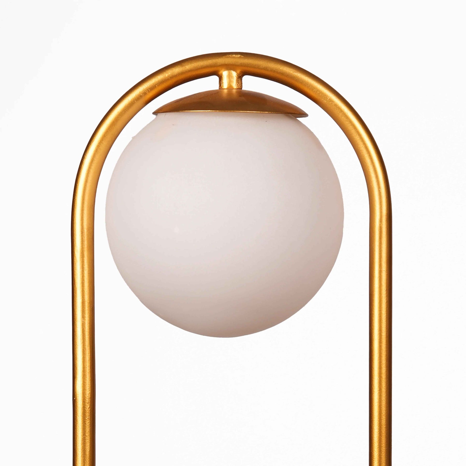 Bedside Table Lamp in Brass for Bedroom