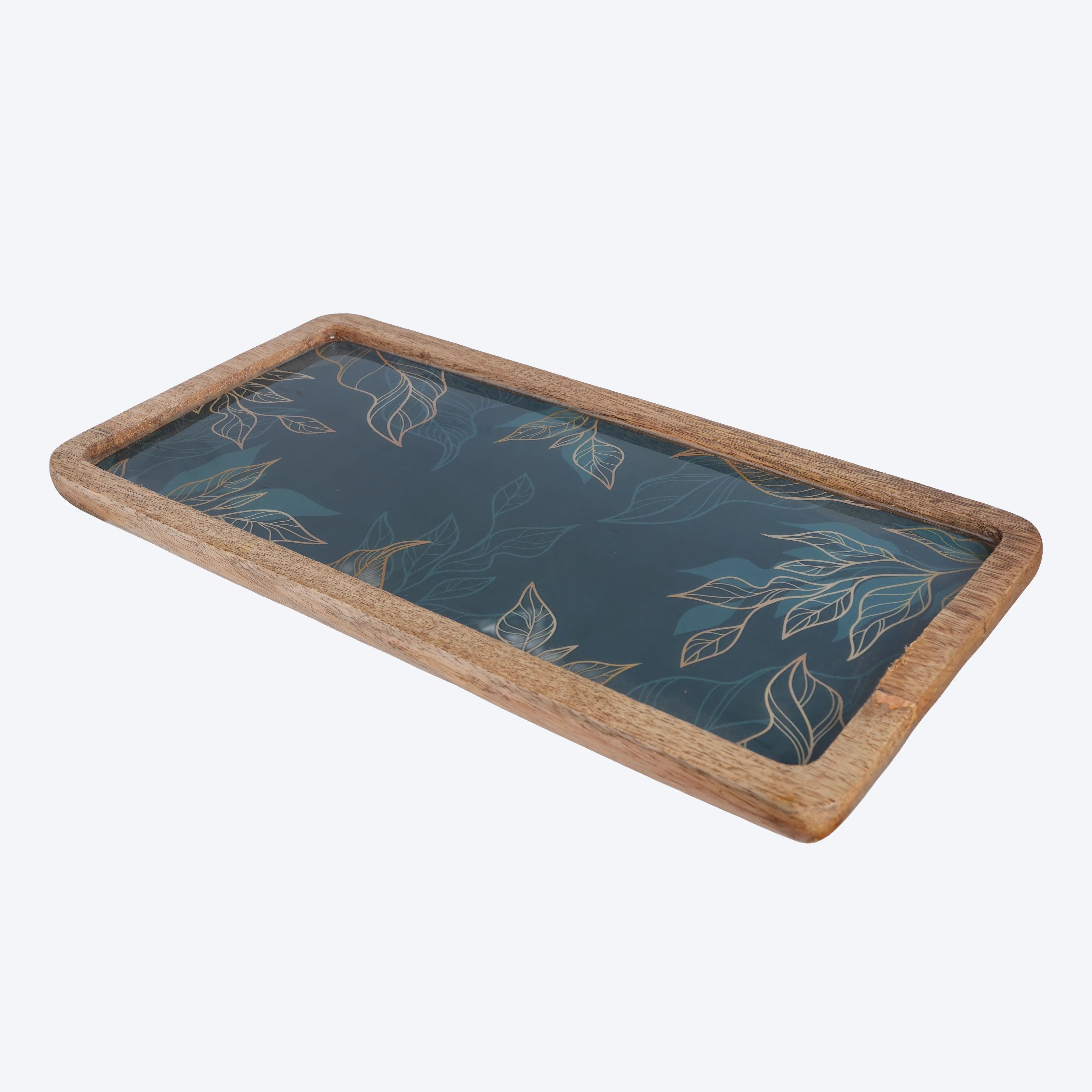 Rectangular Wooden Serving Tray