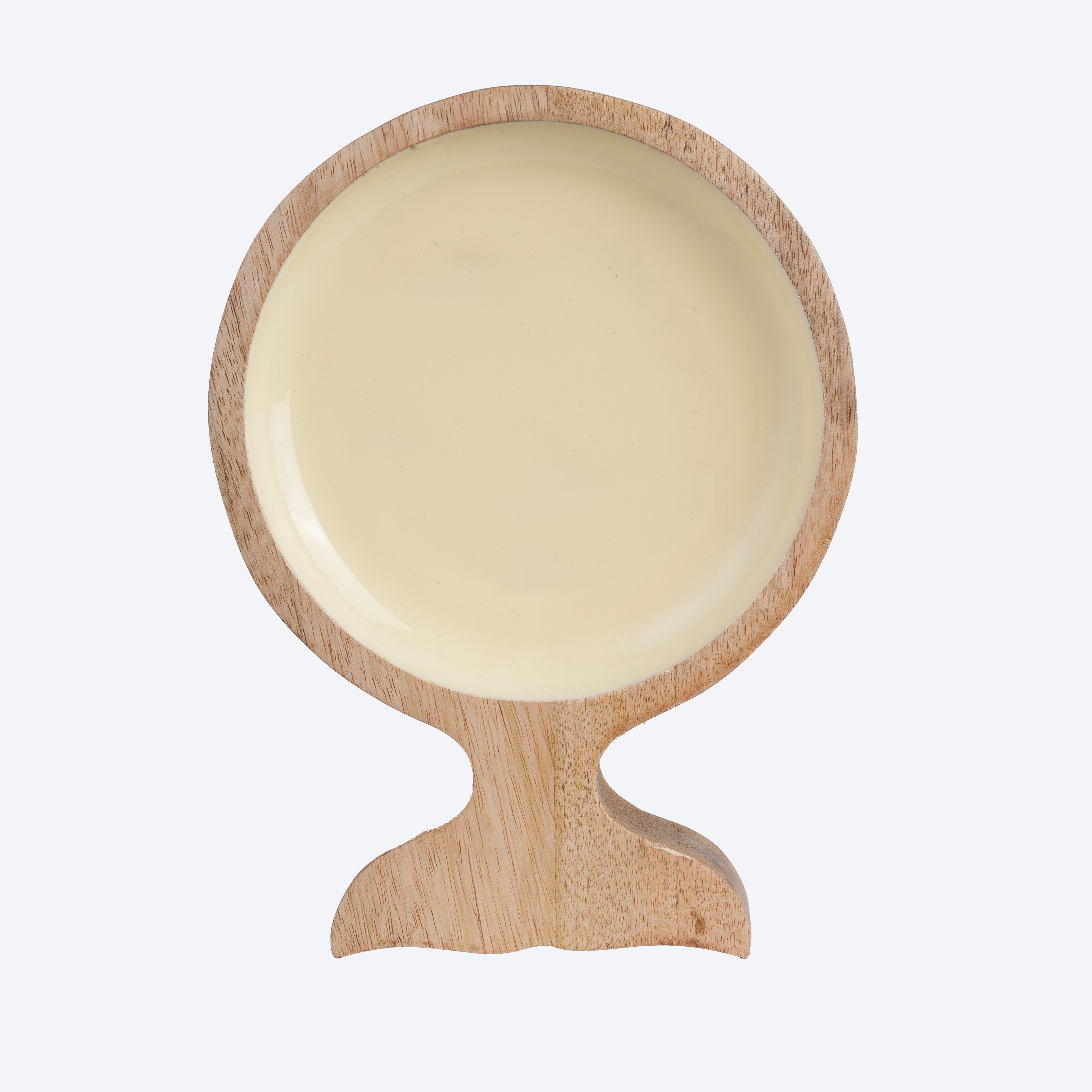 Decorative Bat-Shape Wooden Tray