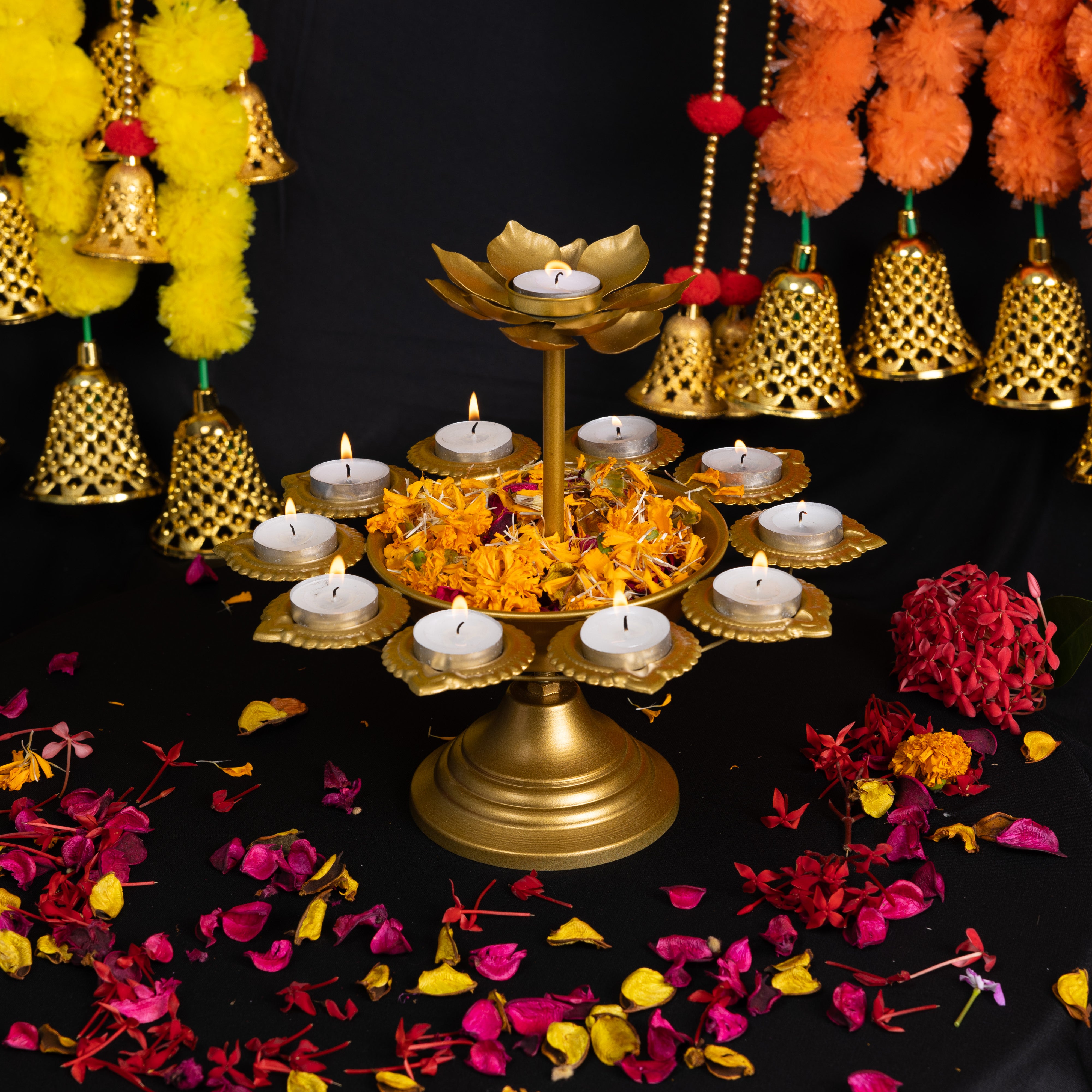 Urli Diya Stand-2 Tier