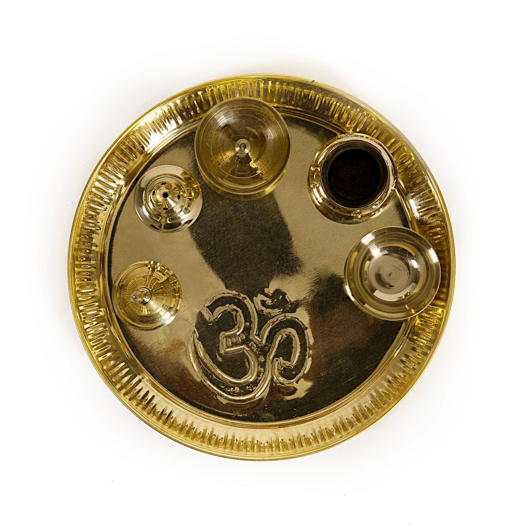 Brass Puja Thali Set