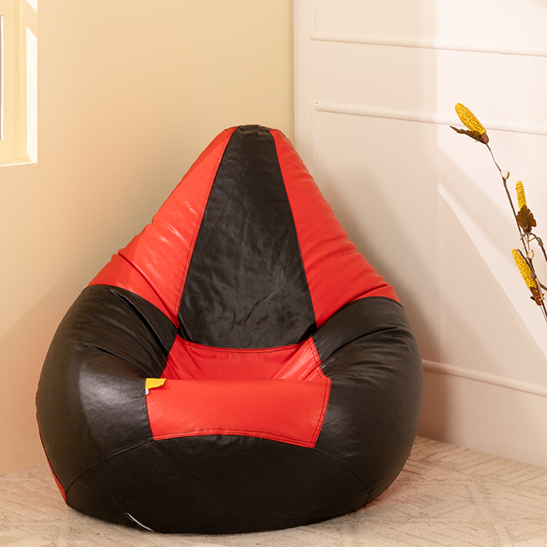 XXXXL teardrop bean bag with bean-Dark Shades