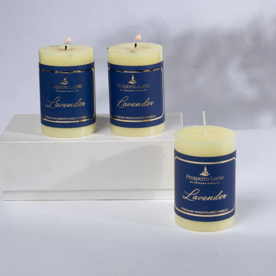 Threadvibe Living Premium Smokeless Scented Candle In Lavender