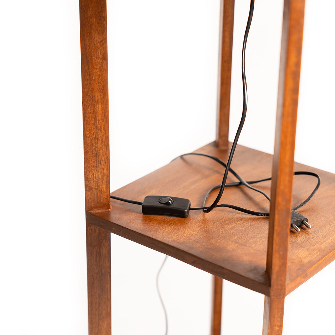 Shelf Floor Lamp for Living Room