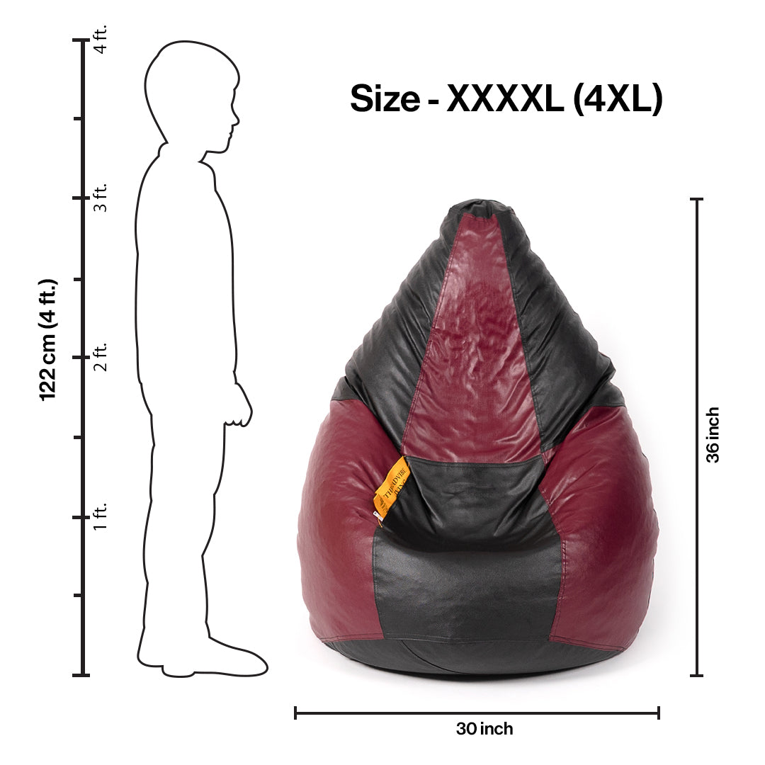 Maroon Cut Black