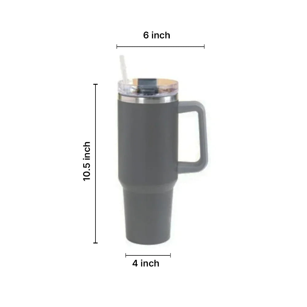 Tumbler Water Bottle in Grey