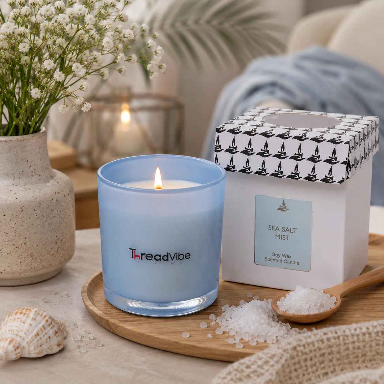 Premium Soy Wax Scented Candles for Home Fragrance & Decor