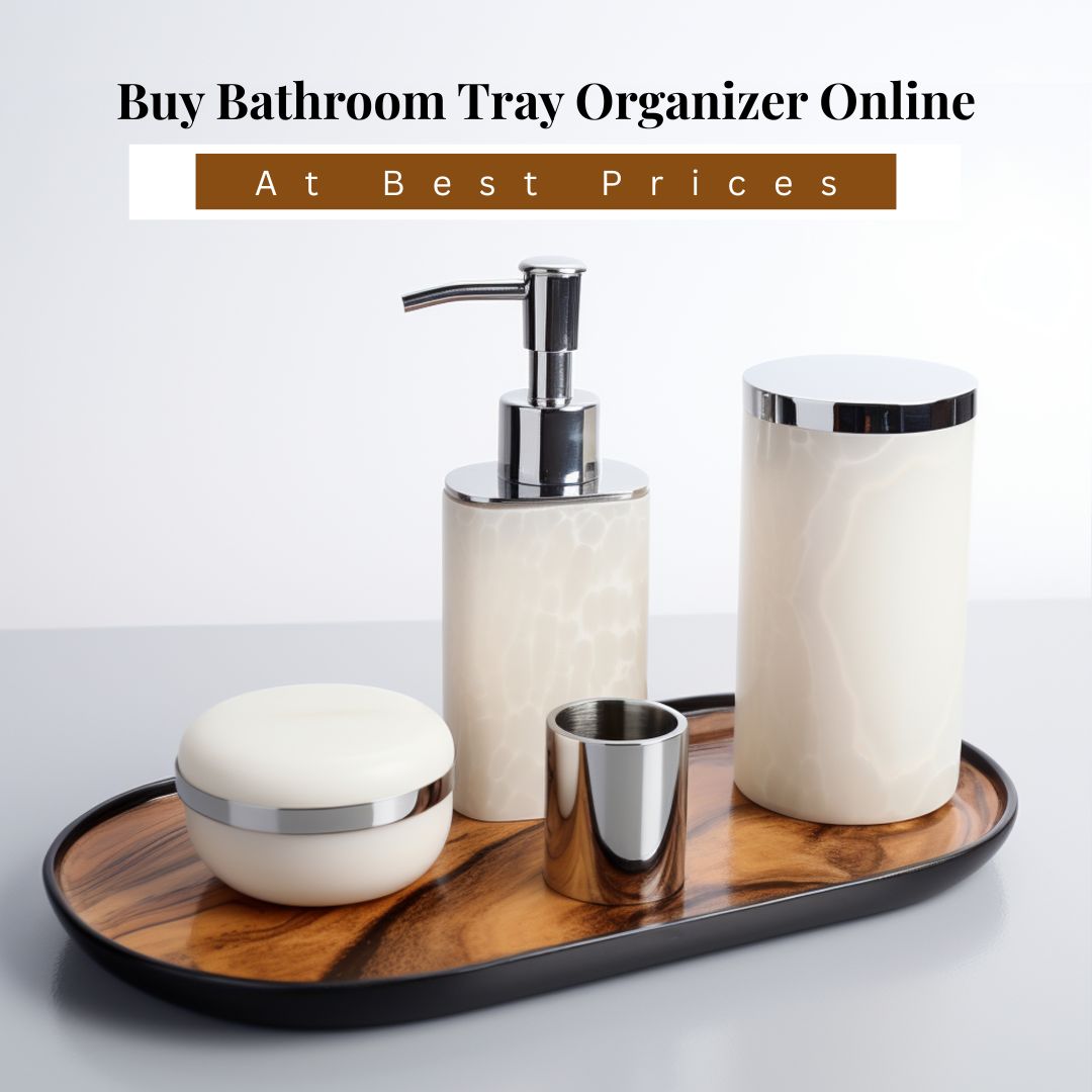 4 Stylish Bathroom Tray Organizer Online at Best Prices
