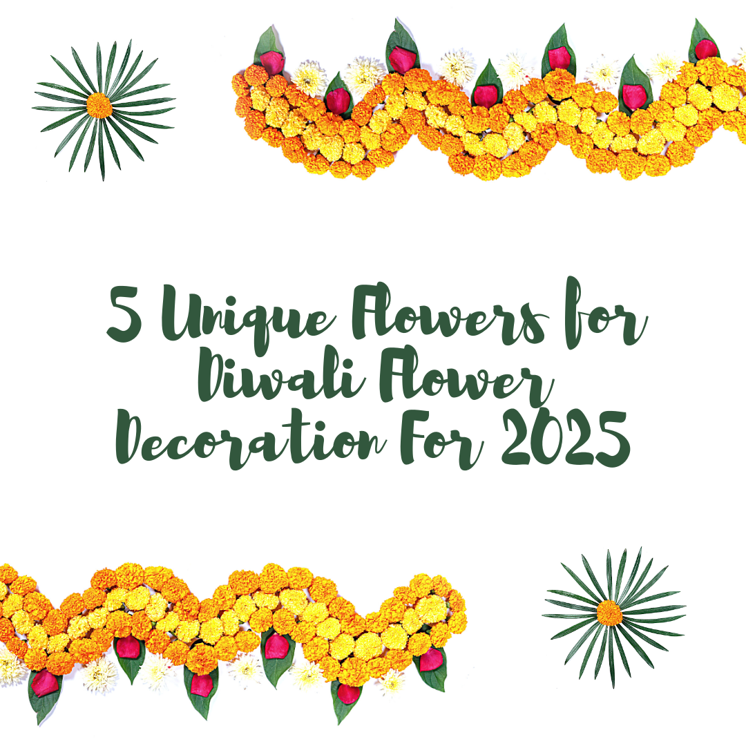 Unique Flowers for Diwali Flower Decoration For 2025