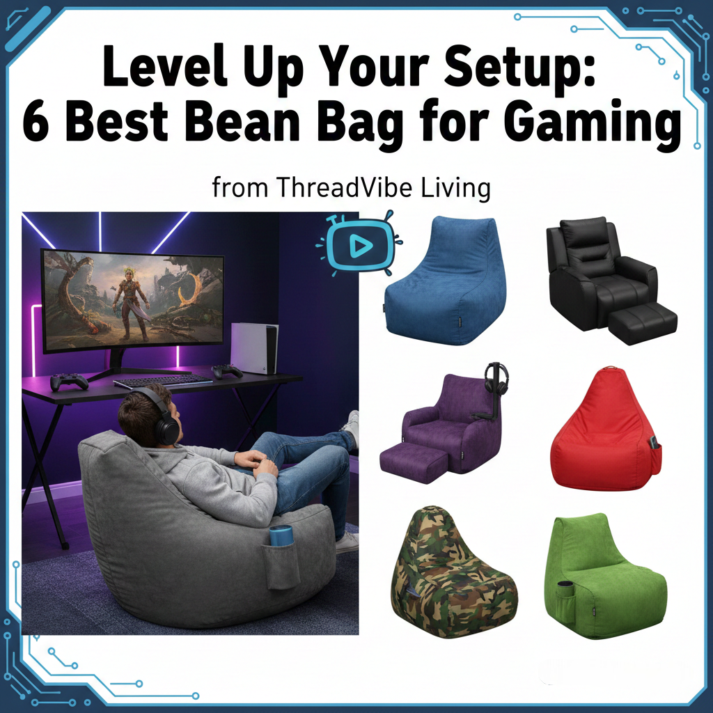 6 Best Bean Bag for Gaming from ThreadVibe Living
