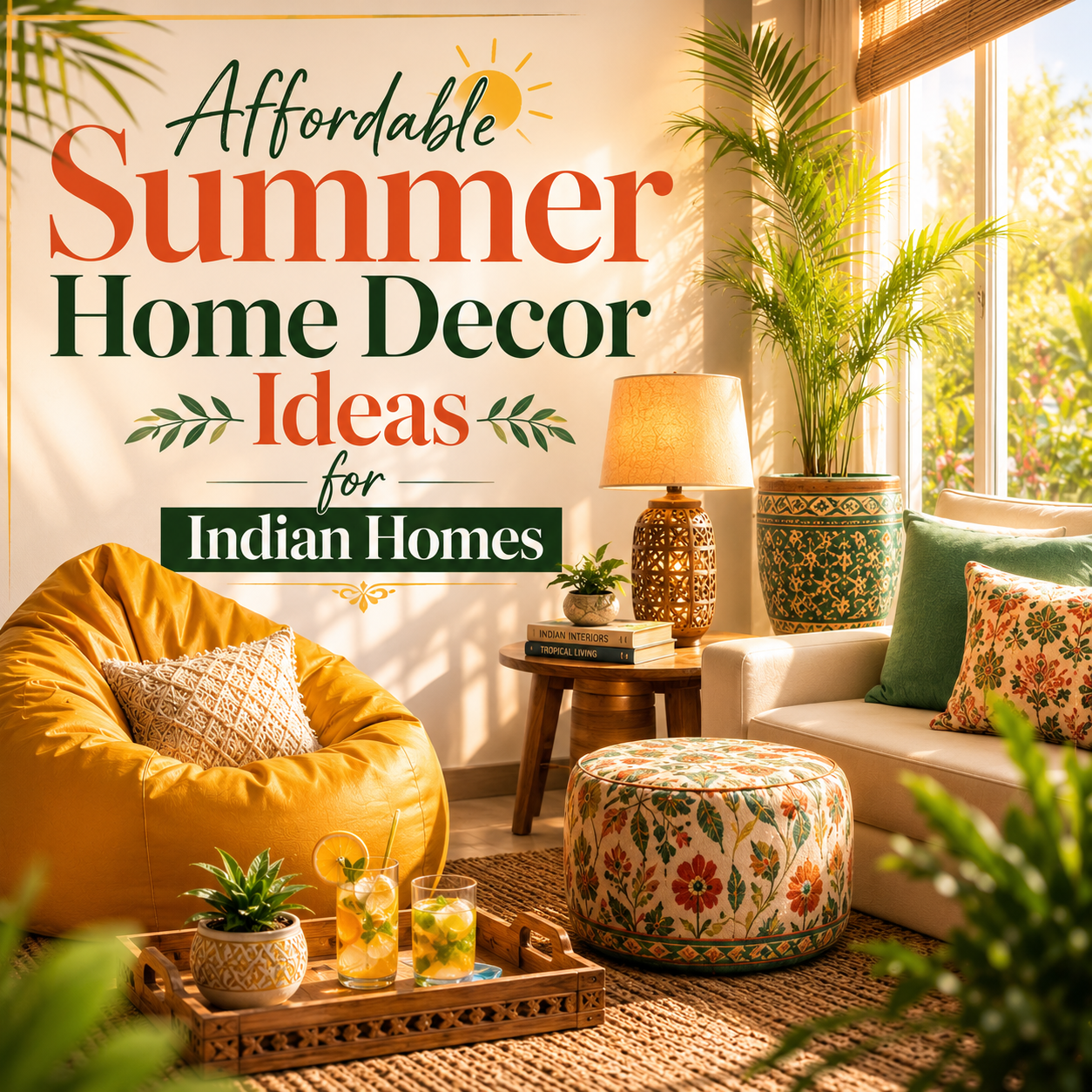 Best Budget-Friendly Summer Home Decor Ideas for Indian Homes