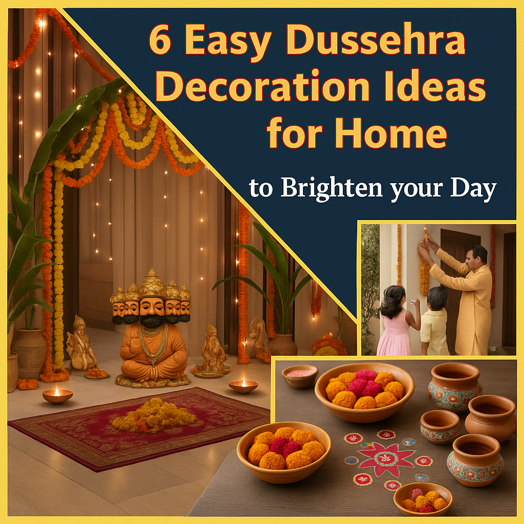 Easy Dussehra Decoration Ideas For Home to Brighten your Day