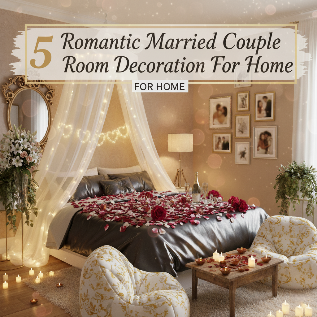 Romantic Married Couple Room Decoration For Home