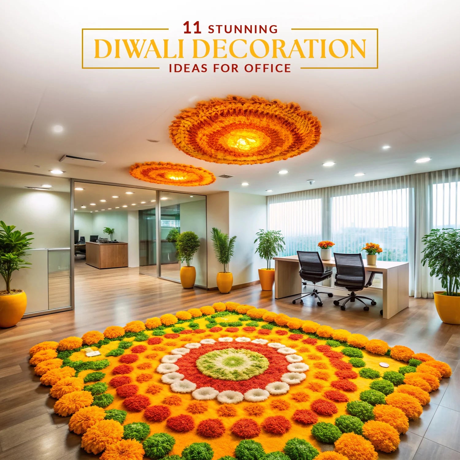 11 Stunning Diwali Decoration Ideas for Office