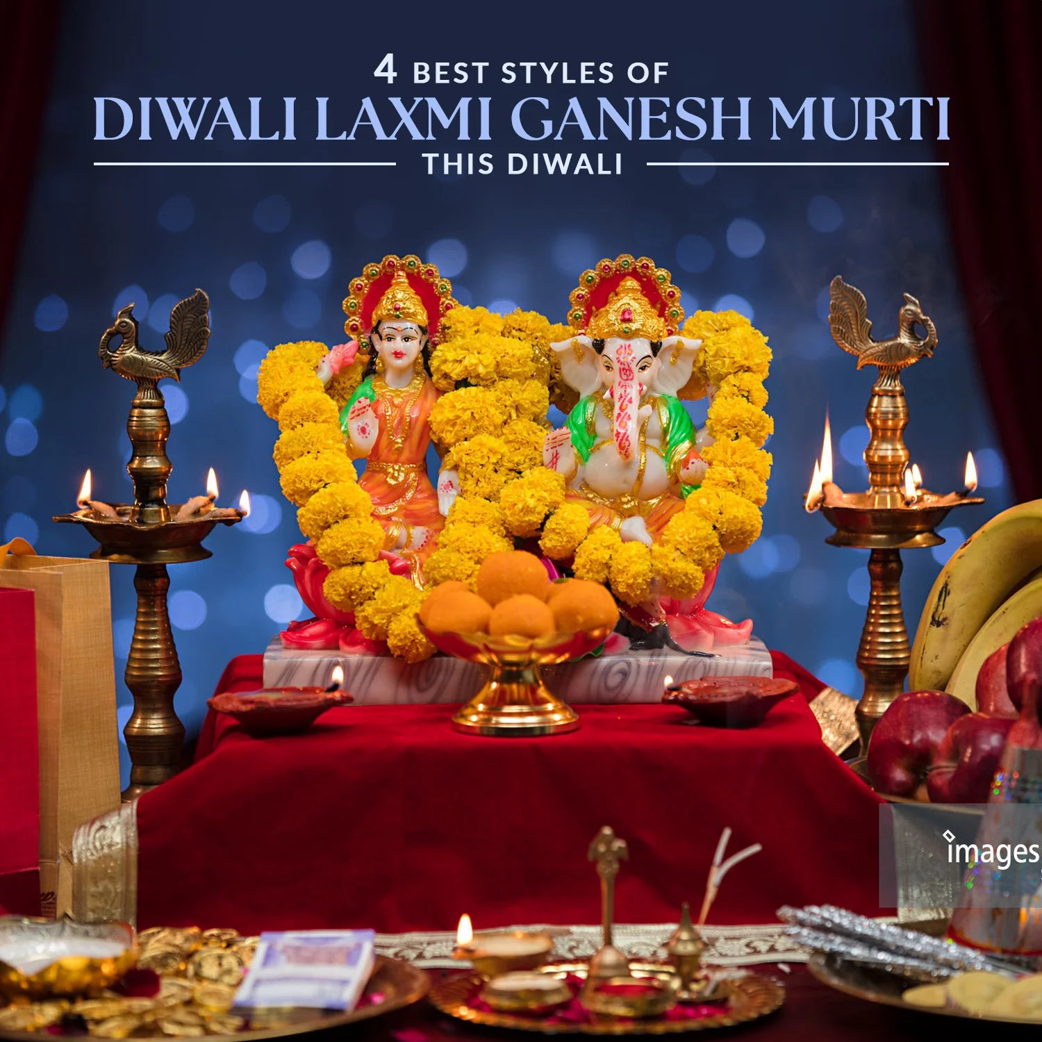 4 Best Styles of Diwali Laxmi Ganesh Murti​ this Diwali