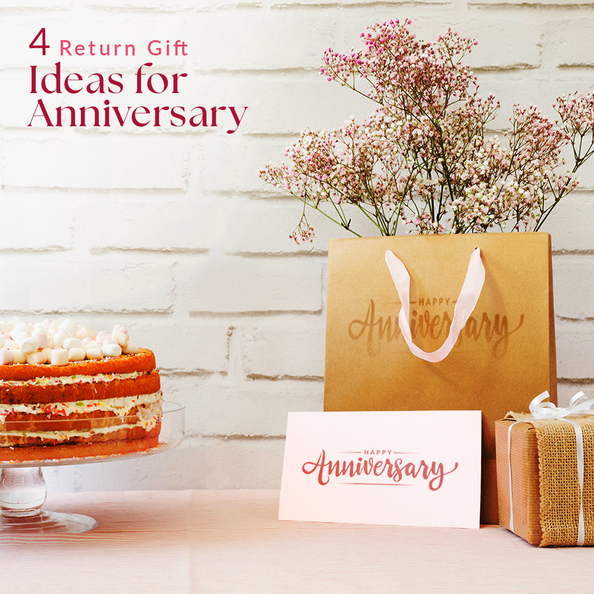 4 Return Gift Ideas for Anniversary You Will Love