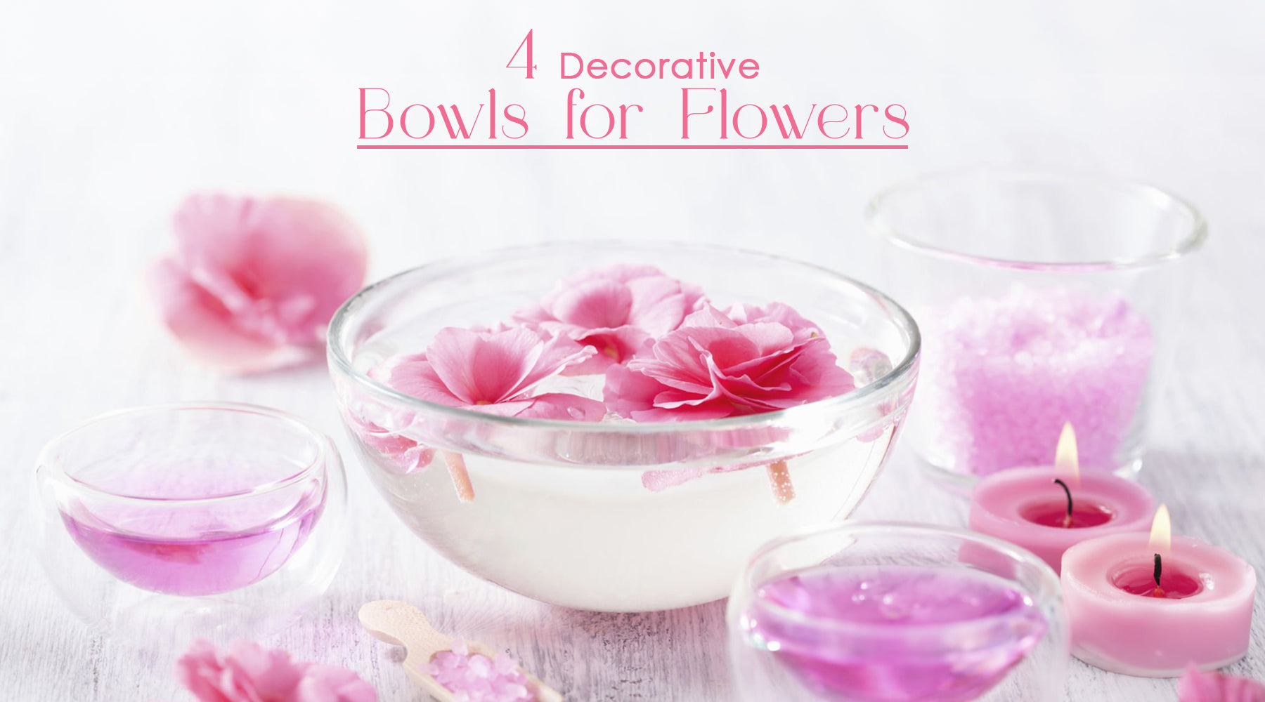 Decorative Flower Bowl | ThreadVibe Living