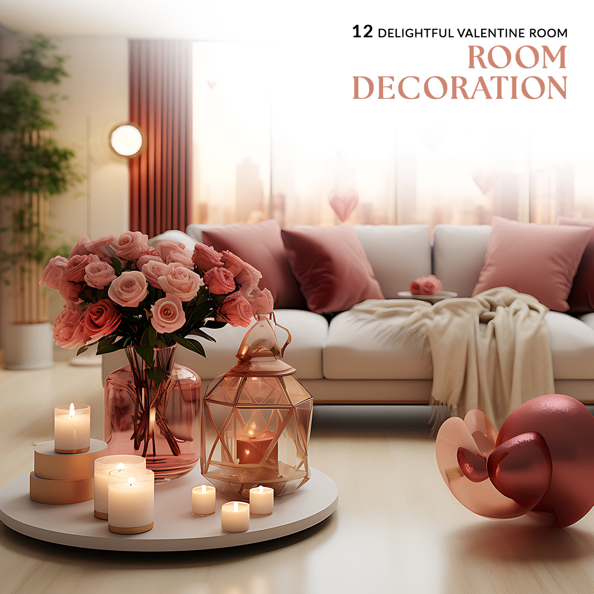 Charming Valentine Room Decoration