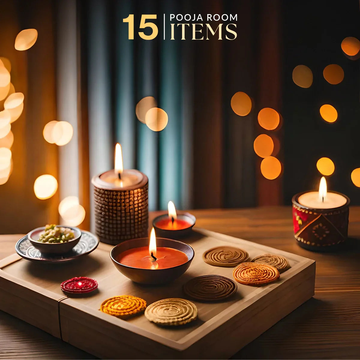 Pooja Room Items | ThreadVibe Living