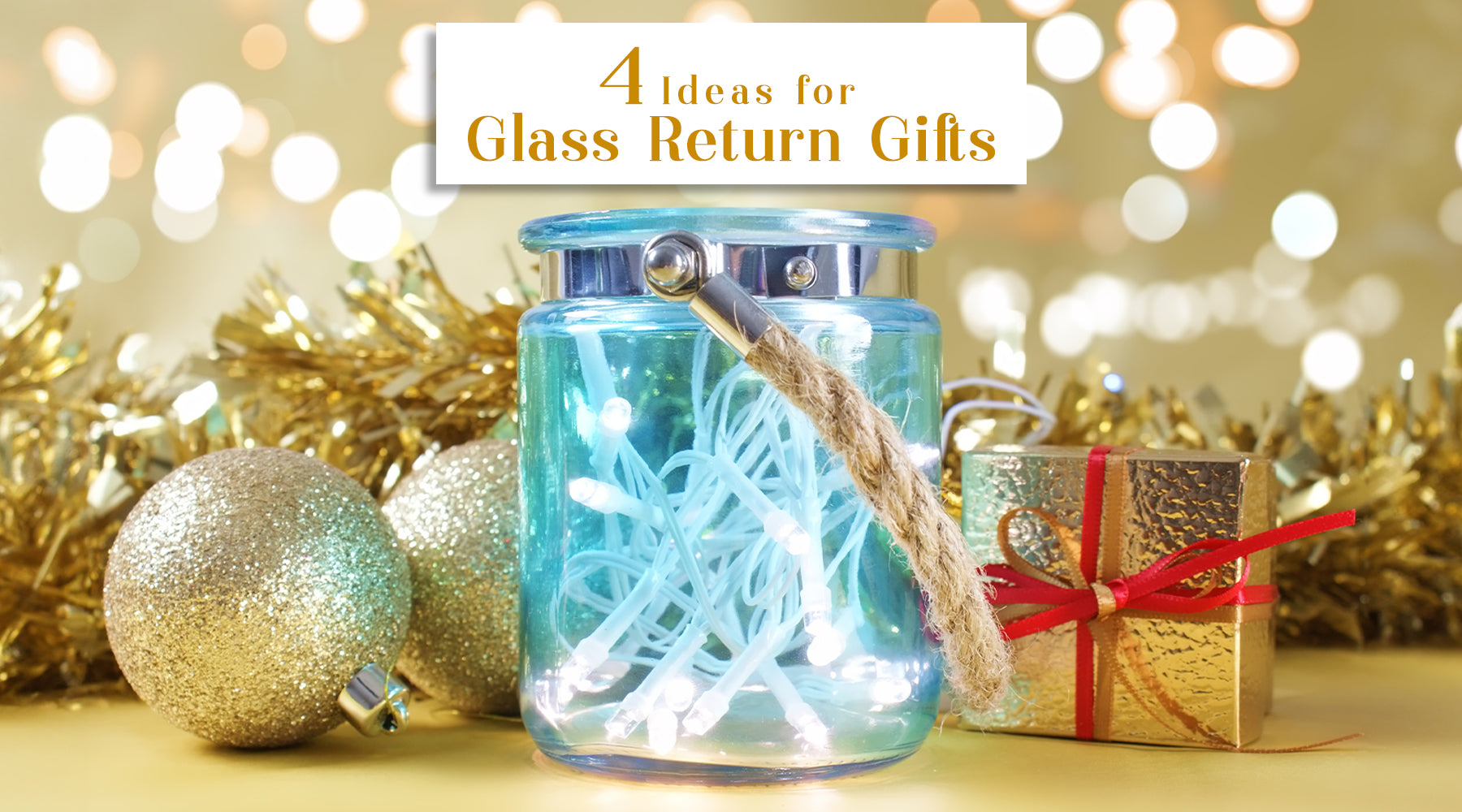 Glass Items for Return Gifts