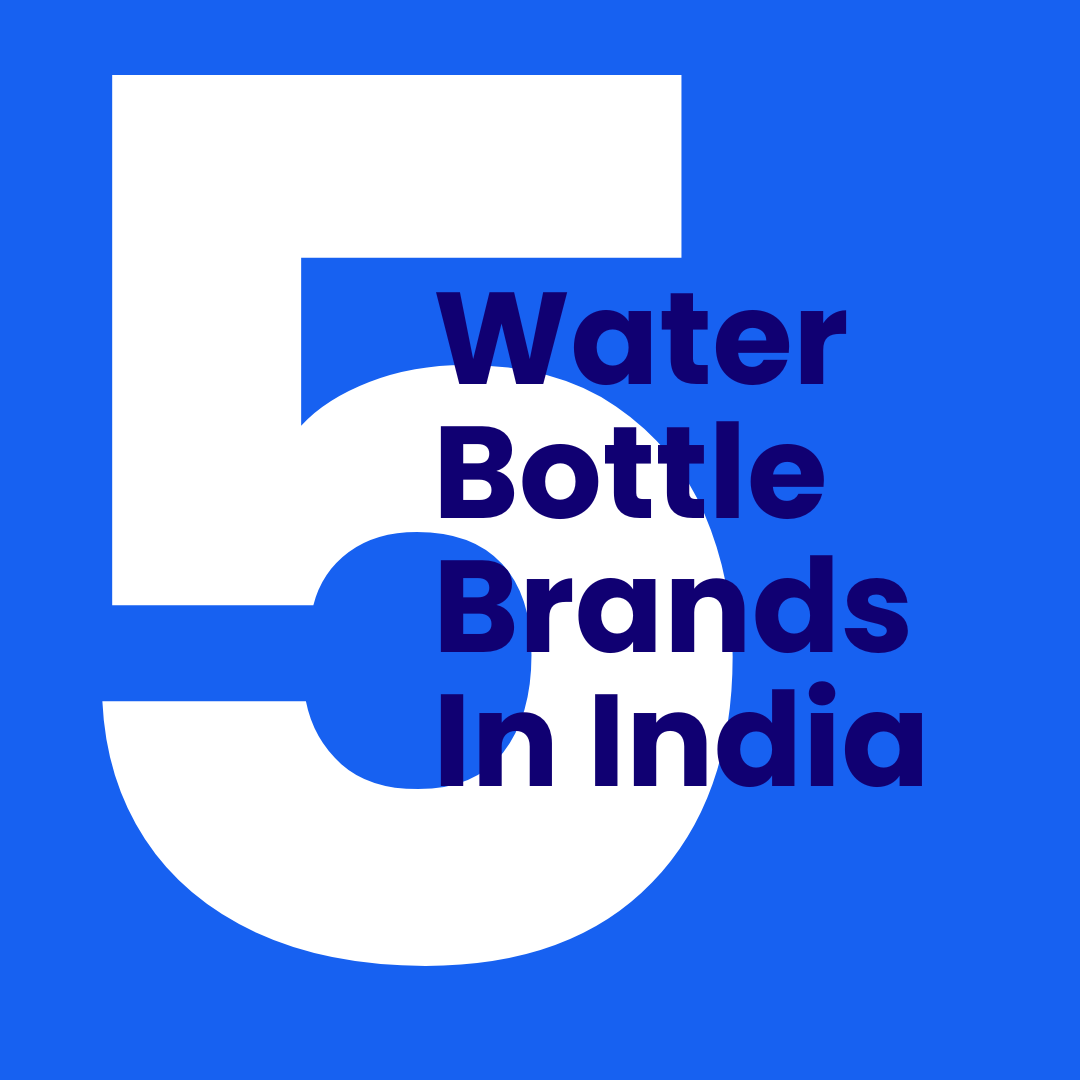 Top 5 Water Bottle Brands In India