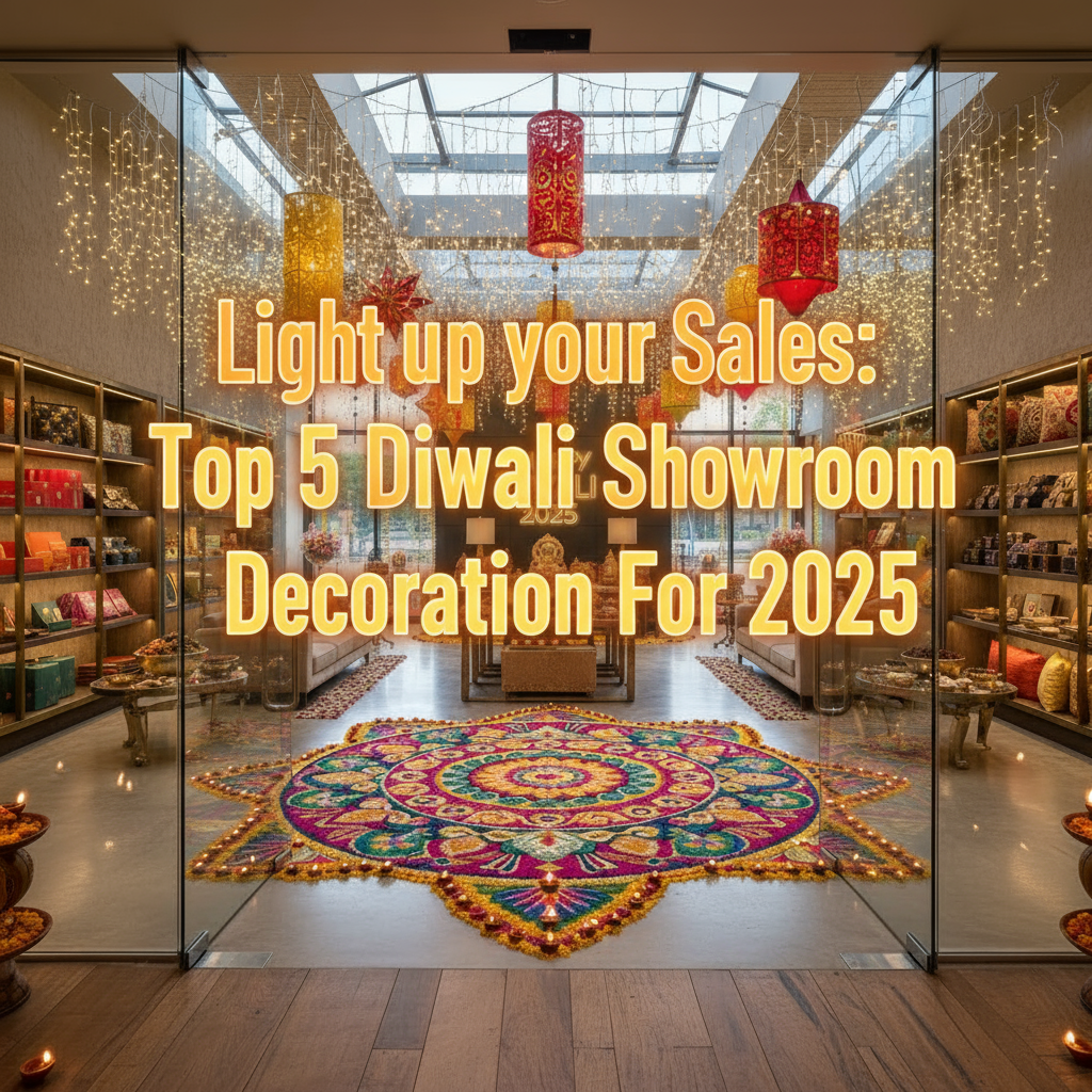Top Diwali Showroom Decoration​ For 2025