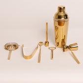 Bar Set Of 7 Gold PVD Coated for Kitchen Decor