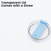 Tumbler Water Bottle in Sky Blue