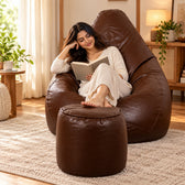 5XL Bean Bag with Beans in Tan