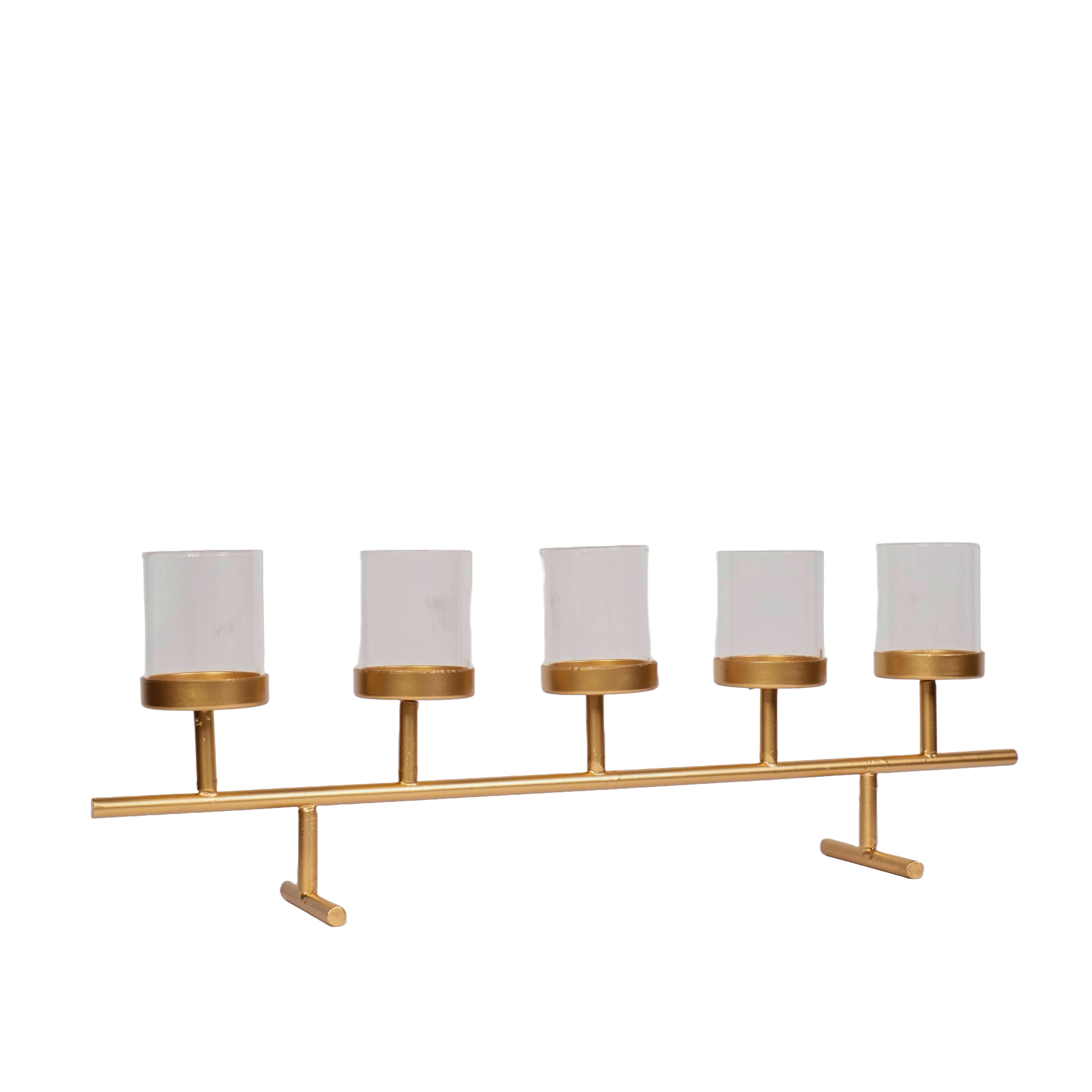 Gold Votive Candle Holder