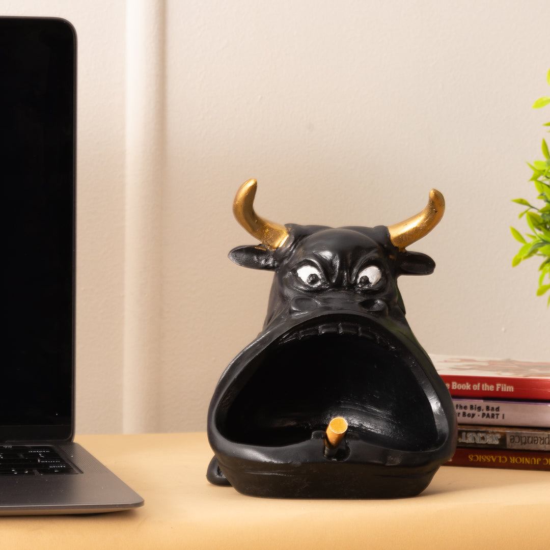 Bull Ashtray Tray in Home Decor ThreadVibe Living