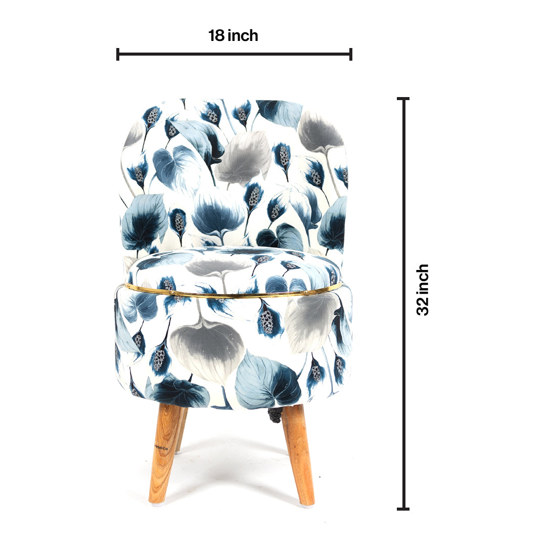 Printed Chair With Stool